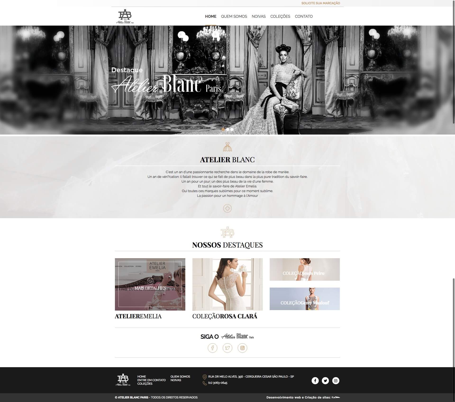 Atelier Site — imagem 1 do case Fox Agência