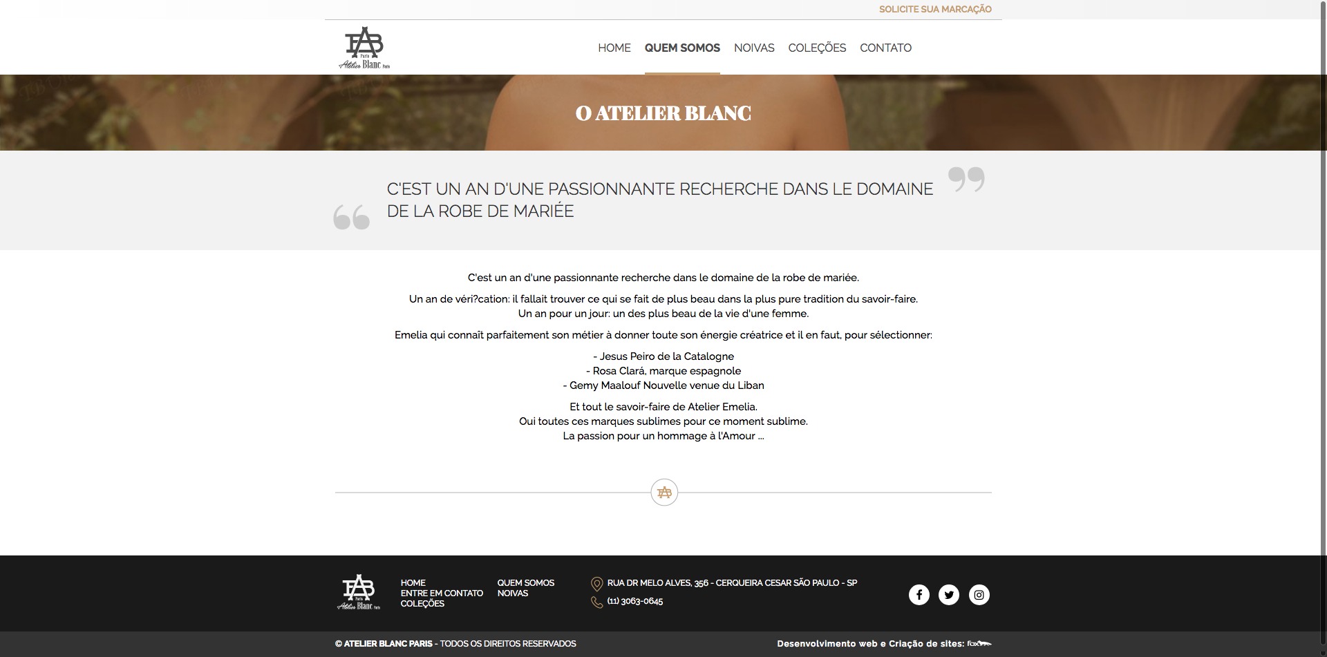 Atelier Site — imagem 2 do case Fox Agência