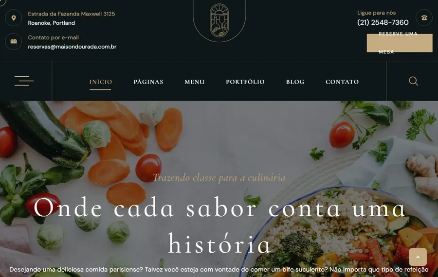 Restaurante Sofisticado